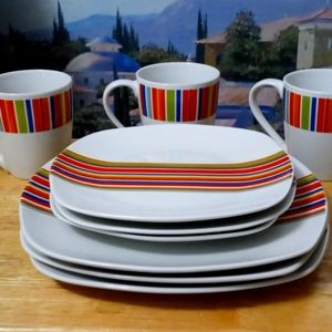 🍎6 TABLETOPS Gallery Westwood 🍜Vintage Porcelain,6 Piece Set,Gift it.🍒